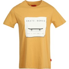John Frank JFTEF29-SKATER Erkek T-Shirt Hardal
