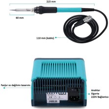 Bakon BK60 60W Intelligent Havya Istasyonu