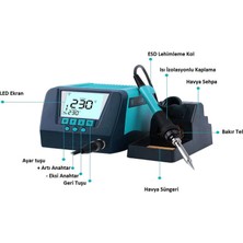 Bakon BK60 60W Intelligent Havya Istasyonu