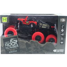 Can-Em Oyuncak Uzaktan Kumandalı Şarjlı Arazi Jeep Kırmızı