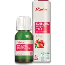 Balen Organik Kuşburnu Çekirdeği Yağı 20 ml x 2'li