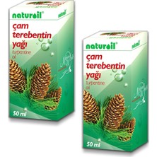 Naturoil Çam Terebentin Yağı - Esansı 50 ml x 2 'li