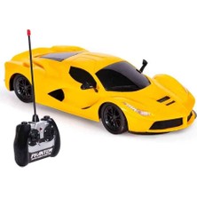 Can-Em Oyuncak Hızlı ve Öfkeli 1:14 Uzaktan Kumandalı Şarjlı Araba Sarı 3855A