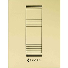 Skops Tam Kapak 1.kalite Karton Telli Dosya Sarı 500'lü