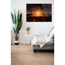 Glass Art Yatay Cam Tablo