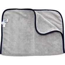 Ponitex Spark 2315 (1 ADET) Mikrofiber Gri Uber Çift Yüz Oto Kurulama ve Temizlik Bezi 40X60 cm.