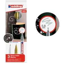 Edding Metalik Boya Dekor Markör Set 0.8 mm 3'lü