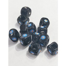 Livza Bijuteri Cam Nazar Bordum Boncuğu 07-08 mm 3 Adet