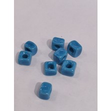 Livza Bijuteri Cam Nazar Bordum Boncuğu 10-12 mm 3 Adet