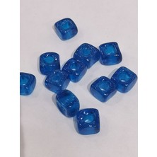 Livza Bijuteri Cam Nazar Bordum Boncuğu 10-12 mm 3 Adet