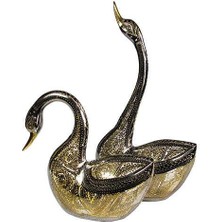 Huramarketing Ördek 2'li Set Biblo Dekoratif Hediyelik