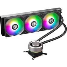 Lian Li Galahad AIO 360 Black 360 mm Siyah CPU Sıvı Sogutma