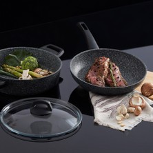 Karaca Azul Bio Granit 3 Parça Set