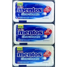 Mentos Cleanbreath 2 Hours Yoğun Nane 12 x 21 gr