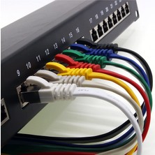 IRENIS CAT7 Yassı FTP Ethernet (Network, LAN) Kablosu, Sarı, 10 metre