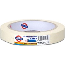 Boss Tape Doğal Kauçuk Maskeleme Bandı 18MMX40MT