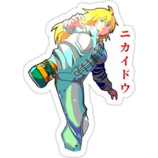 Universal Nikaido Sticker Araba Oto Arma Duvar Sticker Ev Dekoratif Çıkartma 15 cm