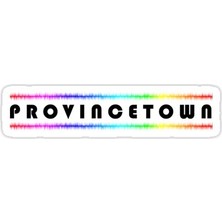 Universal Provincetown Sticker Araba Oto Arma Duvar Sticker Ev Dekoratif Çıkartma 15 cm