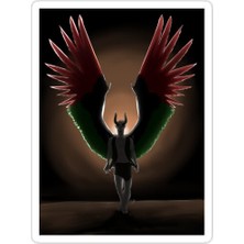 Universal Imparatorun Sırt Sticker Araba Oto Arma Duvar Sticker Ev Dekoratif Çıkartma 15 cm