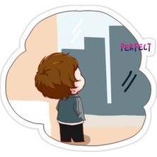 Universal P Sticker Araba Oto Arma Duvar Sticker Ev Dekoratif Çıkartma 15 cm