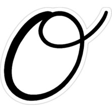 Universal Küçük O Sticker Araba Oto Arma Duvar Sticker Ev Dekoratif Çıkartma 15 cm