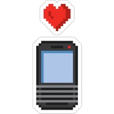 Universal Q Aşk Sticker Araba Oto Arma Duvar Sticker Ev Dekoratif Çıkartma 15 cm