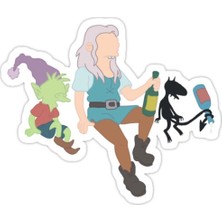 Universal Disenchantment Sticker Araba Oto Arma Duvar Sticker Ev Dekoratif Çıkartma 15 cm