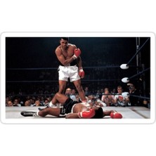 Universal Mohamed Alı Sticker Araba Oto Arma Duvar Sticker Ev Dekoratif Çıkartma 15 cm