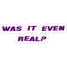 Universal Gerçek Miydi?  Sticker Araba Oto Arma Duvar Sticker Ev Dekoratif Çıkartma 15 cm