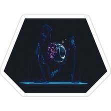 Universal O Sticker Araba Oto Arma Duvar Sticker Ev Dekoratif Çıkartma 15 cm