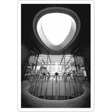 Universal Zindan Çukuru Sticker Araba Oto Arma Duvar Sticker Ev Dekoratif Çıkartma 15 cm