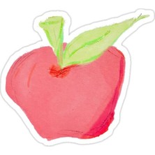 Universal Apple Sticker Araba Oto Arma Duvar Sticker Ev Dekoratif Çıkartma 15 cm