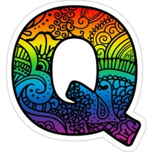 Universal Q Harfi Sticker Araba Oto Arma Duvar Sticker Ev Dekoratif Çıkartma 15 cm