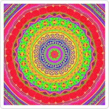 Universal Mandala Q Sticker Araba Oto Arma Duvar Sticker Ev Dekoratif Çıkartma 15 cm