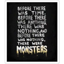 Universal Canavarlar Sticker Araba Oto Arma Duvar Sticker Ev Dekoratif Çıkartma 15 cm