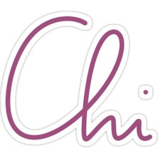 Universal Chi Sticker Araba Oto Arma Duvar Sticker Ev Dekoratif Çıkartma 15 cm