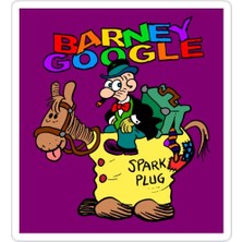 Universal Barney Google Sticker Araba Oto Arma Duvar Sticker Ev Dekoratif Çıkartma 15 cm