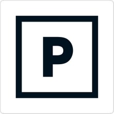 Universal Alfabe 'p' Sticker Araba Oto Arma Duvar Sticker Ev Dekoratif Çıkartma 15 cm