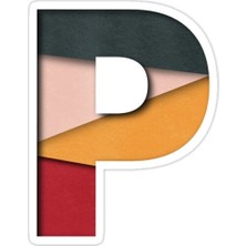 Universal P Harfi Sticker Araba Oto Arma Duvar Sticker Ev Dekoratif Çıkartma 15 cm