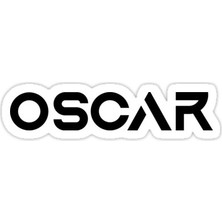 Universal O, Oscar Sticker Araba Oto Arma Duvar Sticker Ev Dekoratif Çıkartma 15 cm
