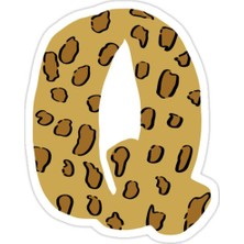 Universal Q Harfi Sticker Araba Oto Arma Duvar Sticker Ev Dekoratif Çıkartma 15 cm