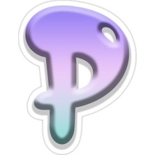 Universal Kabarcık P Sticker Araba Oto Arma Duvar Sticker Ev Dekoratif Çıkartma 15 cm