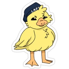 Universal Quackity Sticker Araba Oto Arma Duvar Sticker Ev Dekoratif Çıkartma 15 cm
