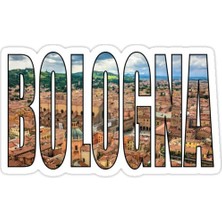 Universal Bologna Sticker Araba Oto Arma Duvar Sticker Ev Dekoratif Çıkartma 15 cm