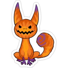 Universal Kabak Lothcat Sticker Araba Oto Arma Duvar Sticker Ev Dekoratif Çıkartma 15 cm