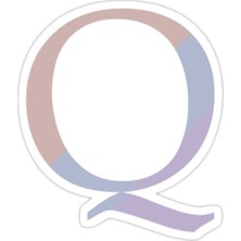 Universal Q Ilk Sticker Araba Oto Arma Duvar Sticker Ev Dekoratif Çıkartma 15 cm