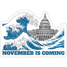 Universal Mavi Dalga Sticker Araba Oto Arma Duvar Sticker Ev Dekoratif Çıkartma 15 cm