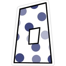 Universal O Sticker Araba Oto Arma Duvar Sticker Ev Dekoratif Çıkartma 15 cm