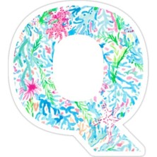 Universal Q Harfi Sticker Araba Oto Arma Duvar Sticker Ev Dekoratif Çıkartma 15 cm