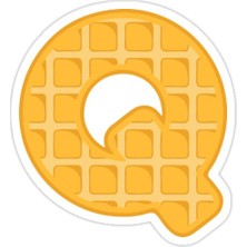 Universal Q Harfi Sticker Araba Oto Arma Duvar Sticker Ev Dekoratif Çıkartma 15 cm